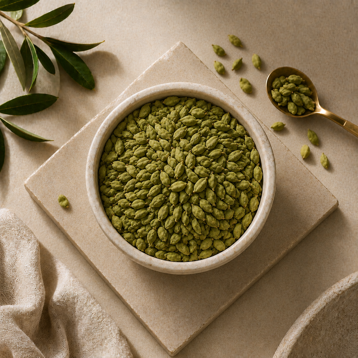 Cardamom (Elettaria cardamomum)